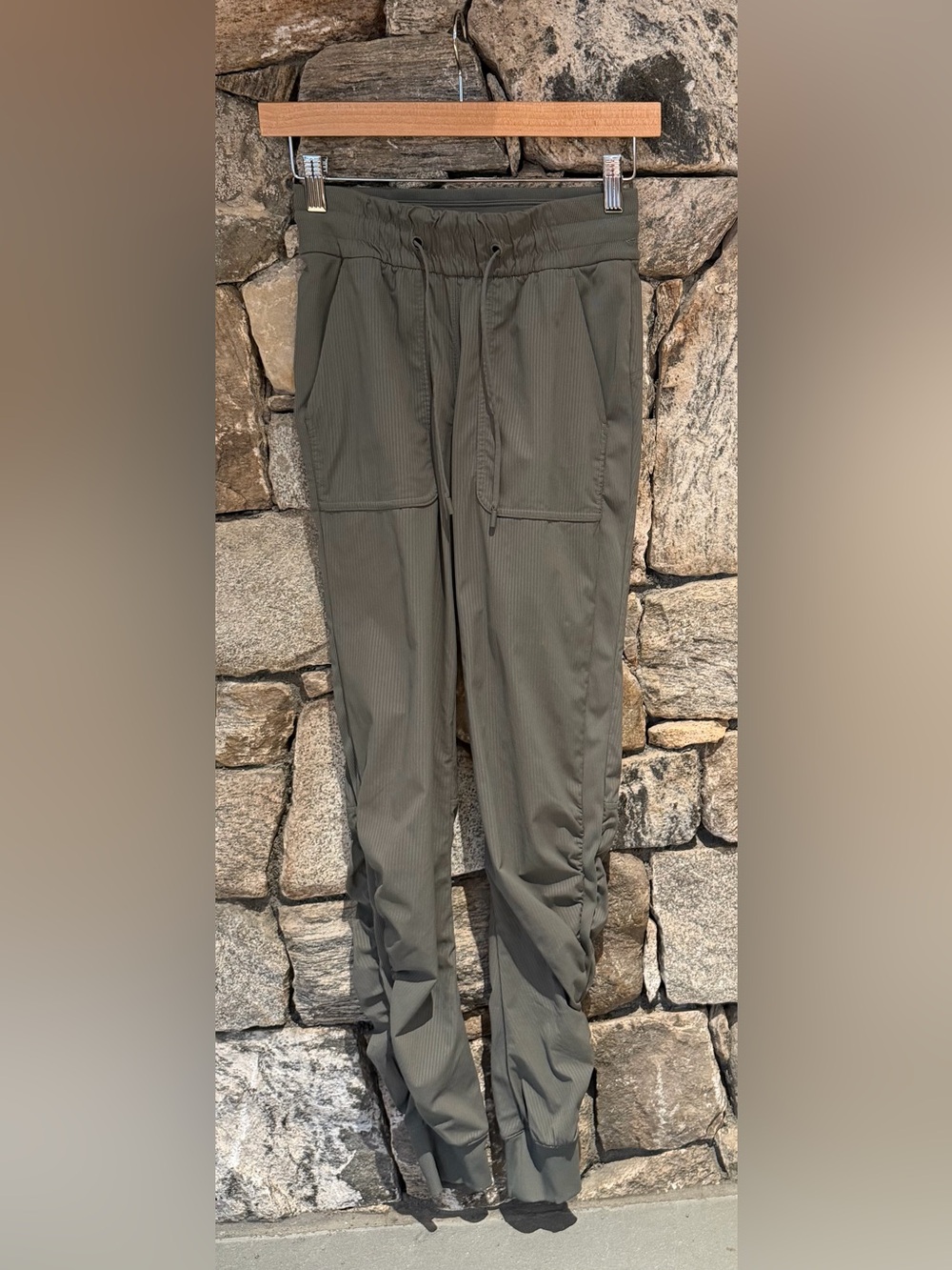 lululemon Dance Studio Pants Gray/Olive Size 2